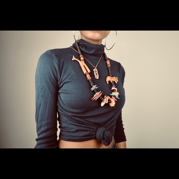 African beaded necklace - Picture 2 of 3